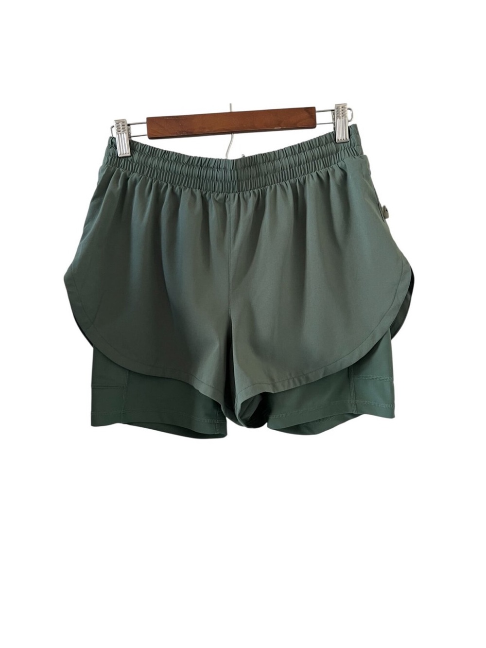 Old Navy NEW Running Shorts In Olive Green Size M